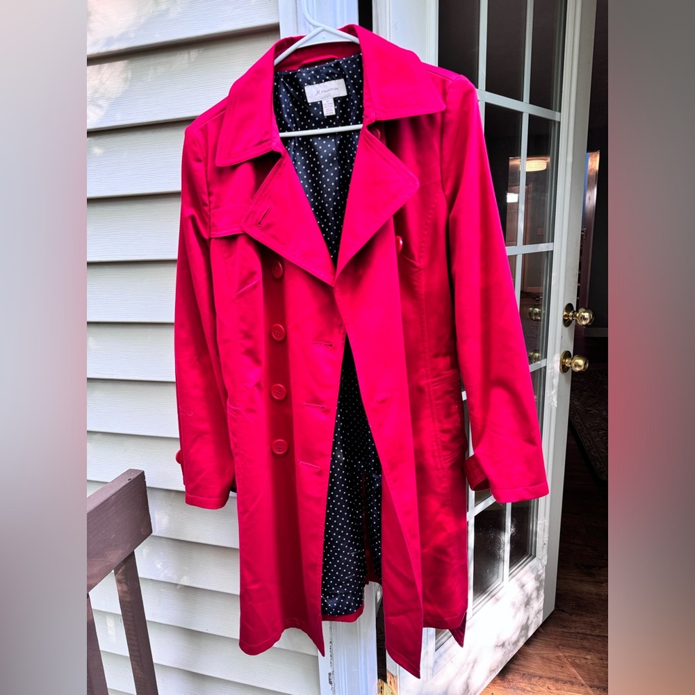 JM Collection Women’s Trench Coat